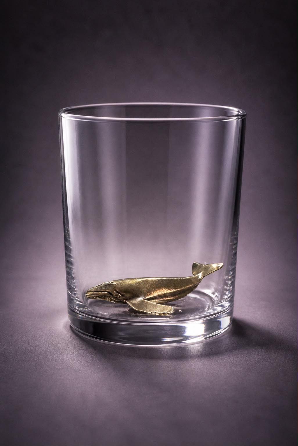 Whiskey Glass Whale