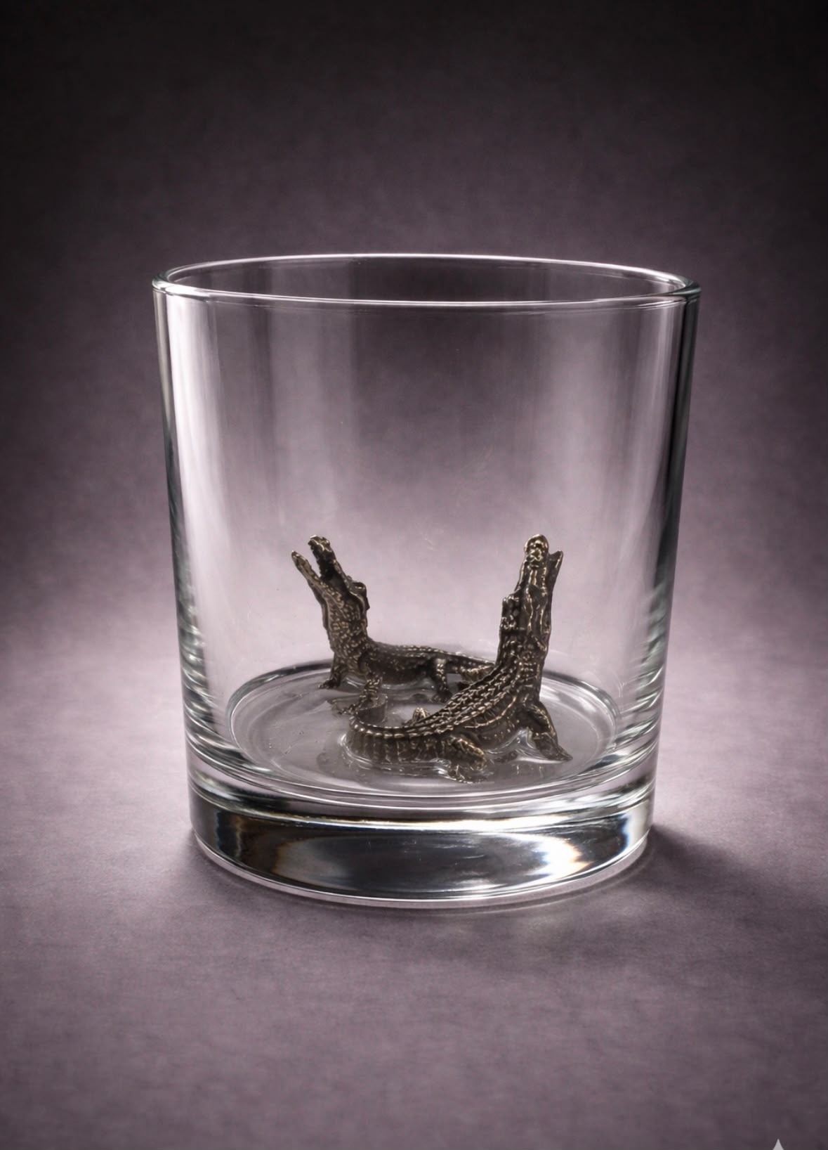 Whiskey Glass Crocodile