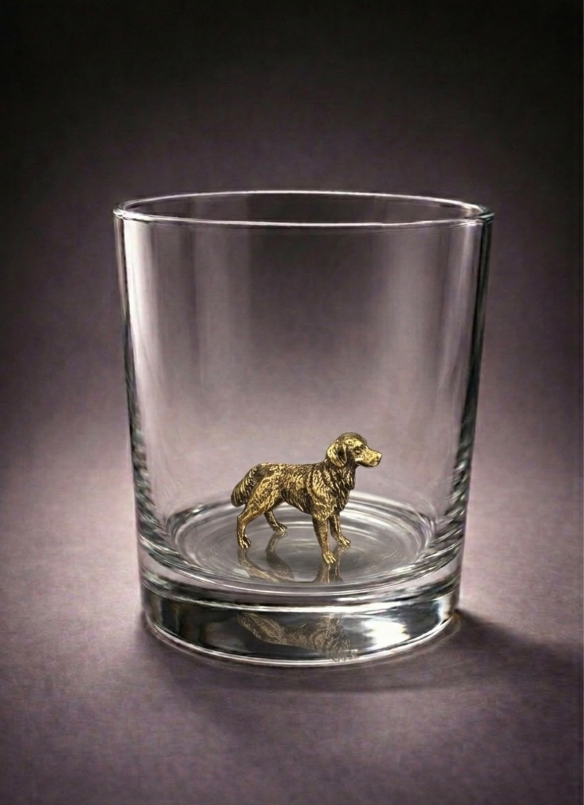 Whiskey Glass Dog