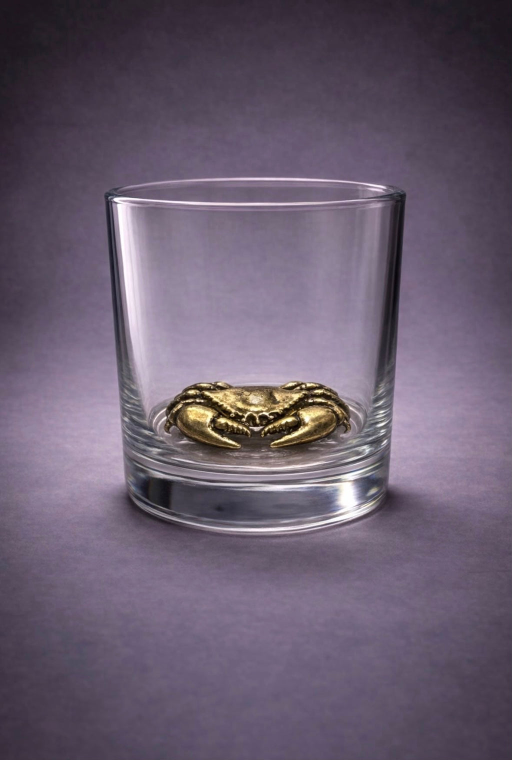 Whiskey Glass Crab