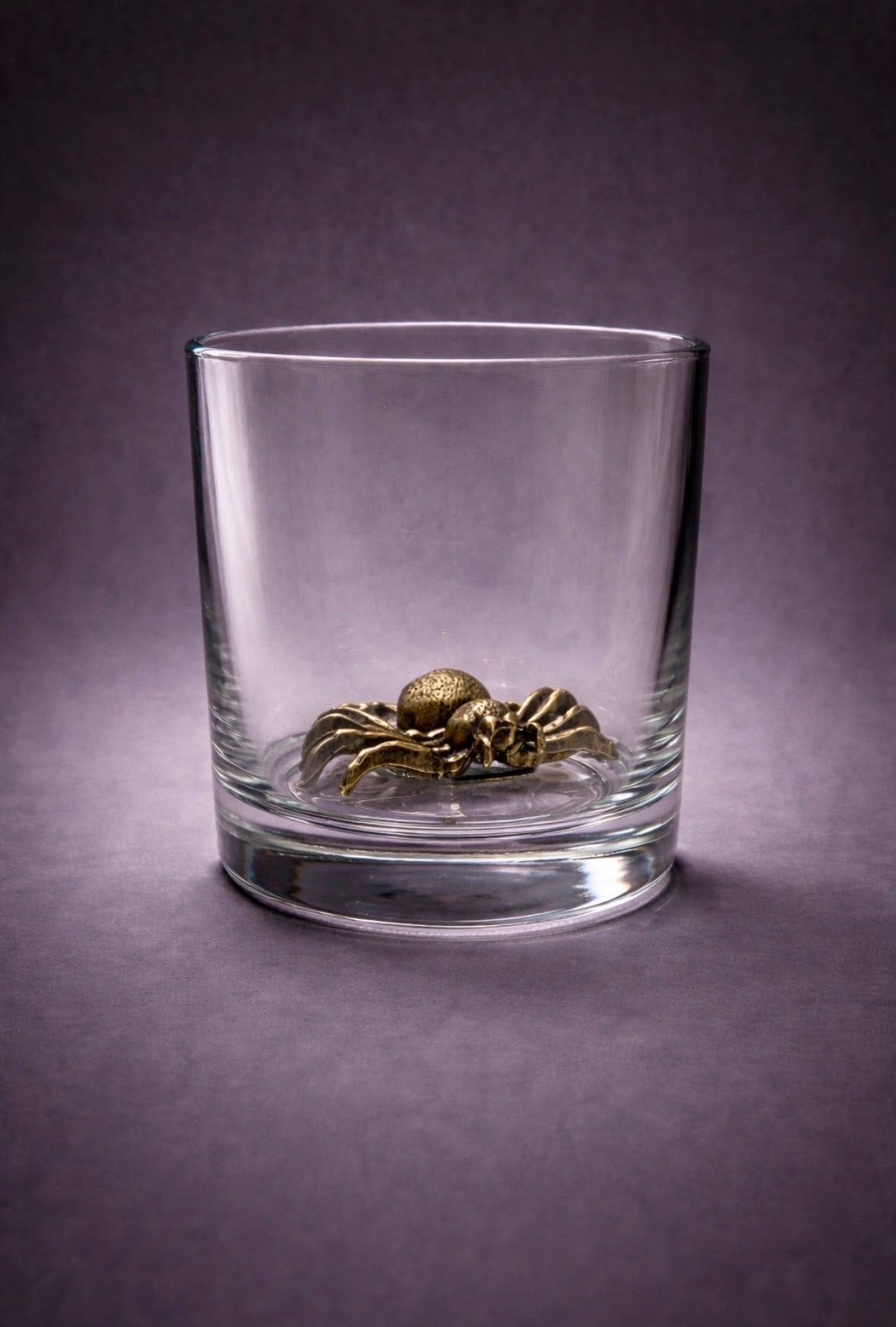 Whiskey Glass Spider