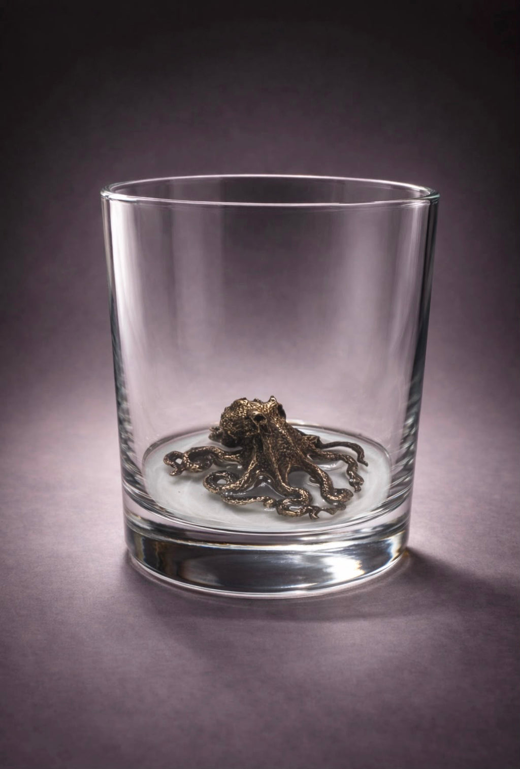 Whiskey Glass Octopus