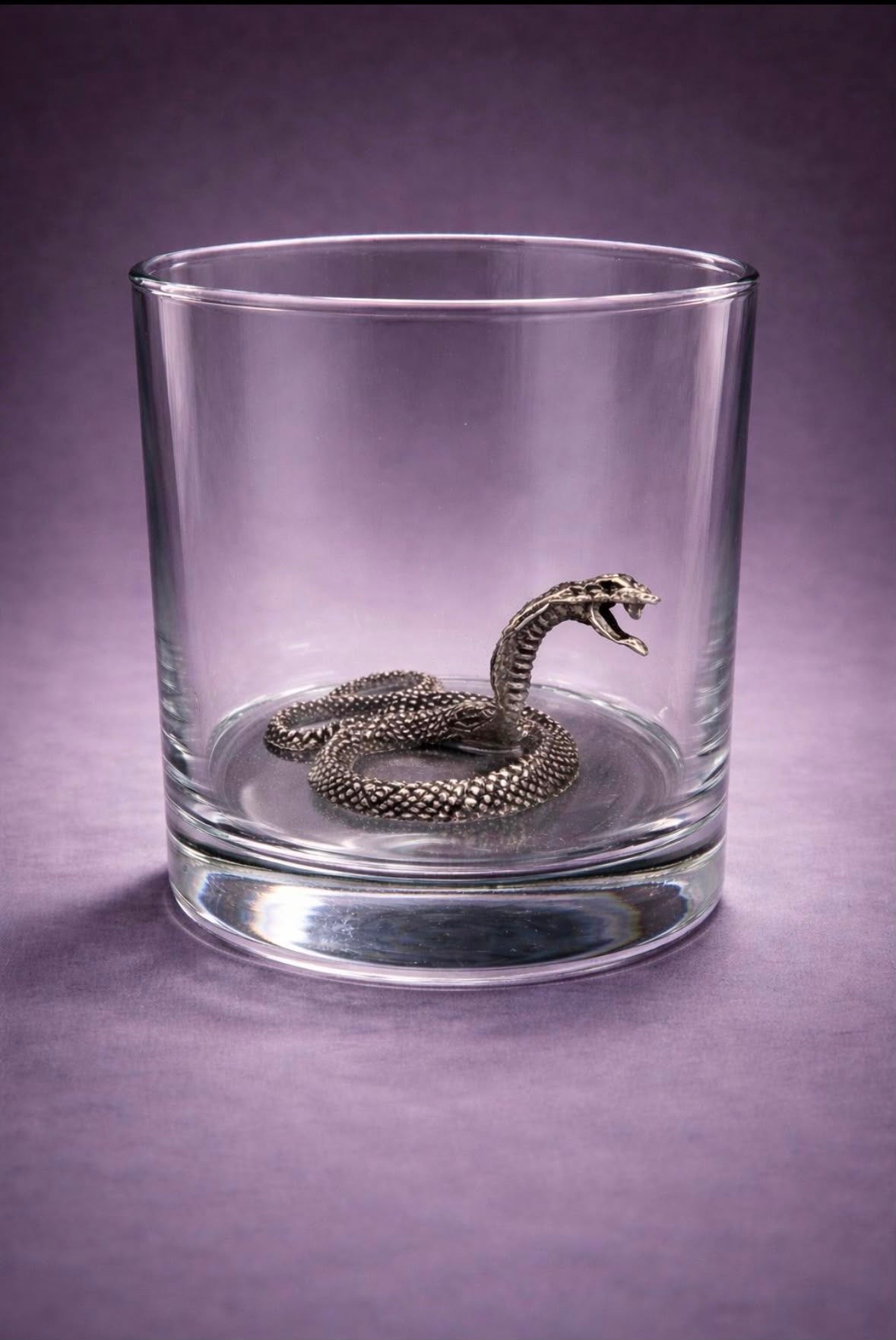 Whiskey Glass Snake