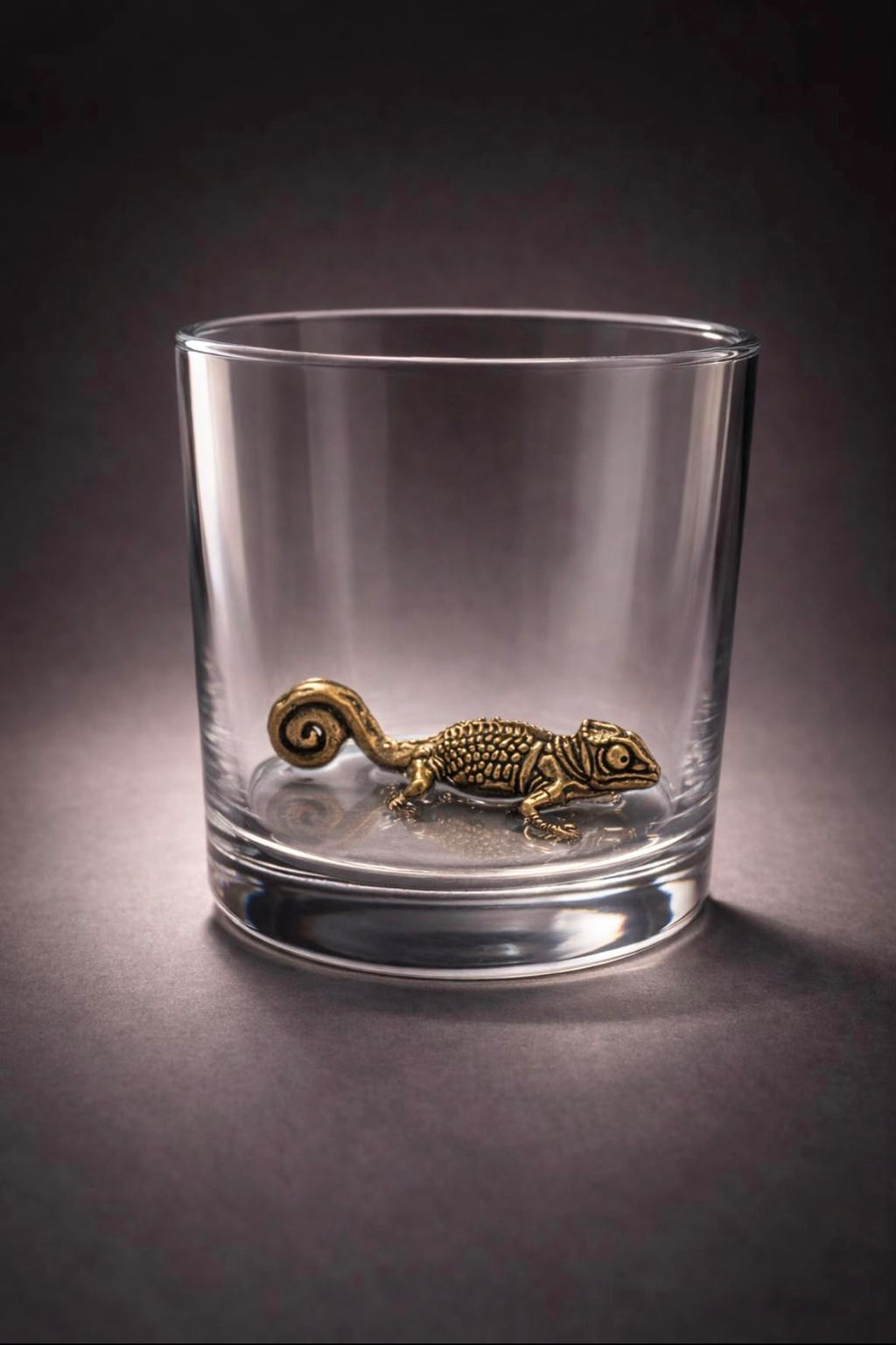 Whiskey Glass Lizard