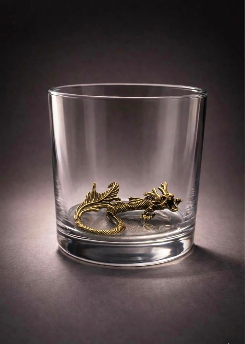 Whiskey Glass Dragon