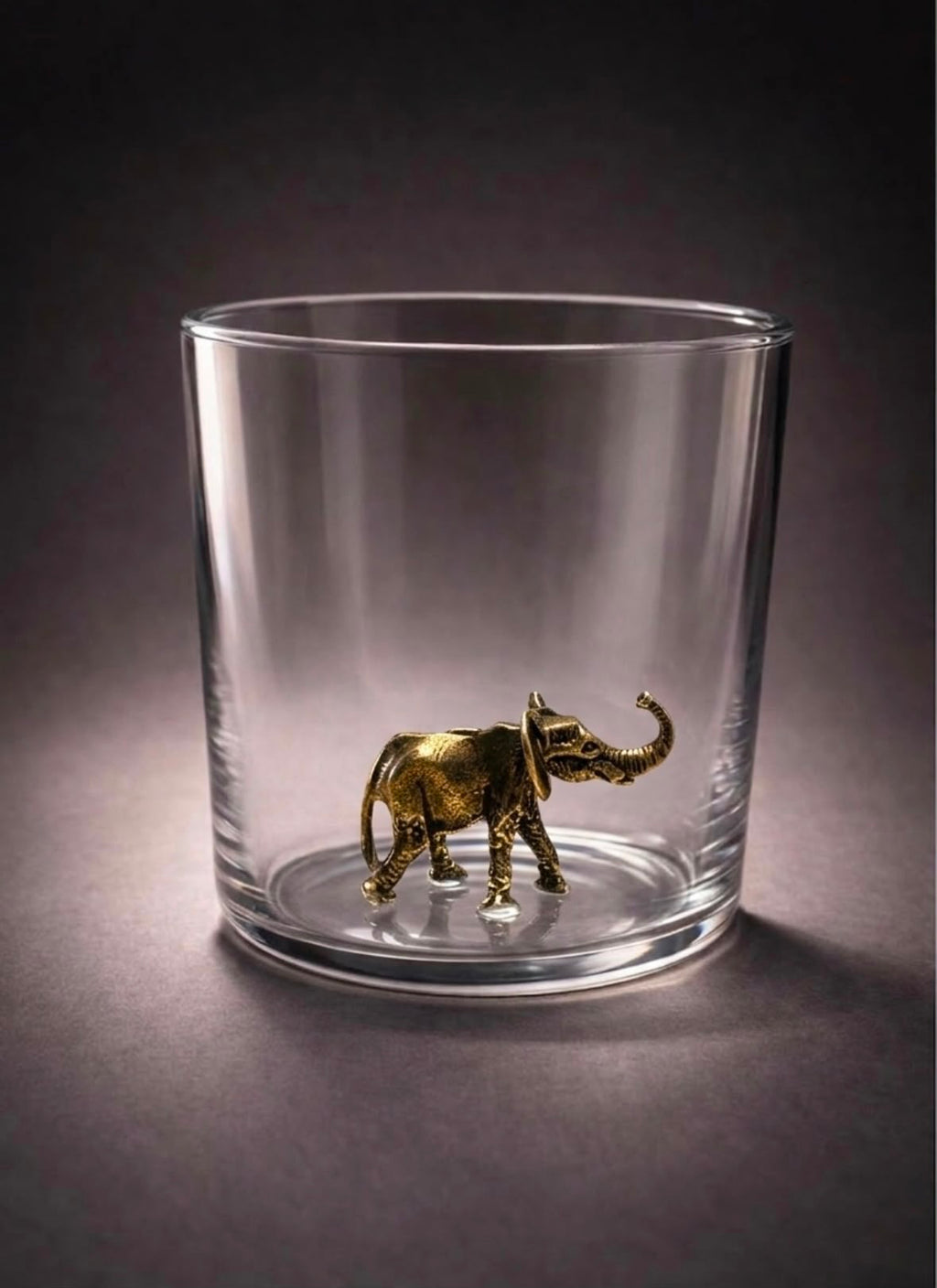 Whiskey Glass Elephant
