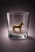 Whiskey Glass Horse