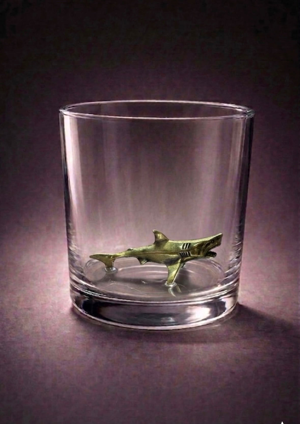 Whiskey Glass Shark
