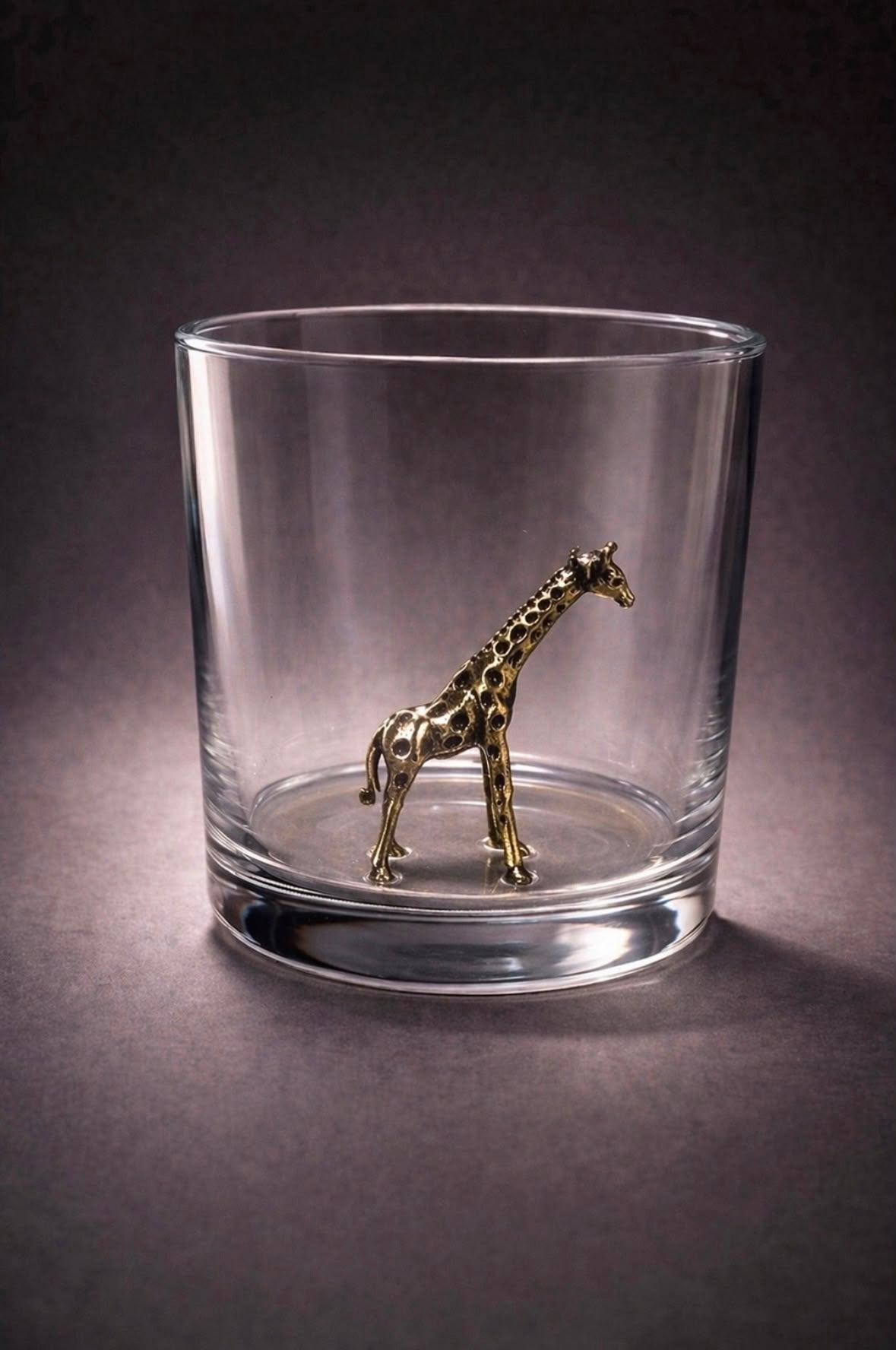 Whiskey Glass Giraffe