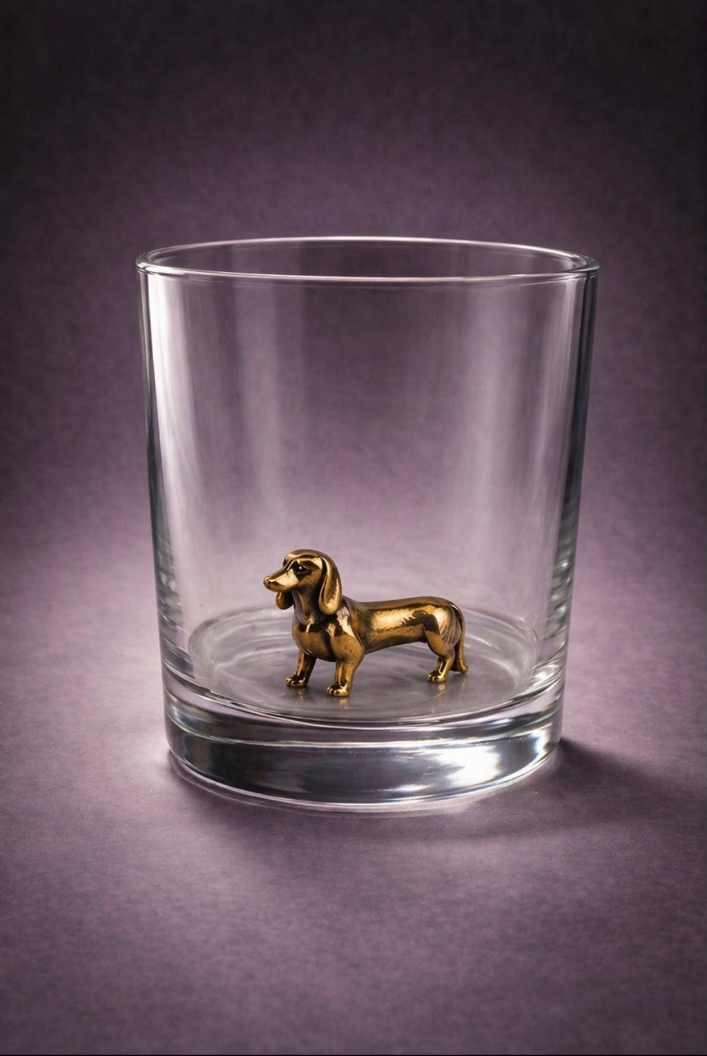 Whiskey Glass Sausage Dog