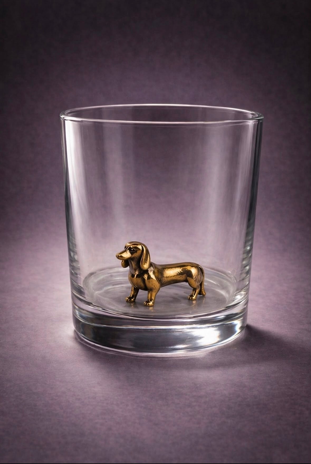 Whiskey Glass Sausage Dog