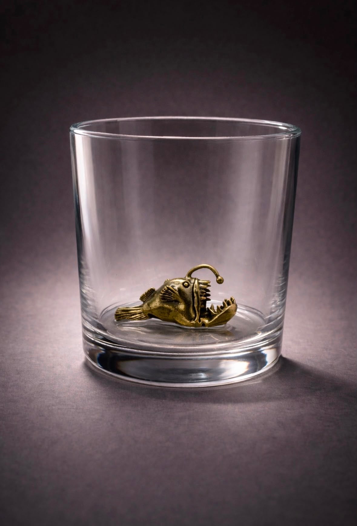 Whiskey Glass Hook Fish