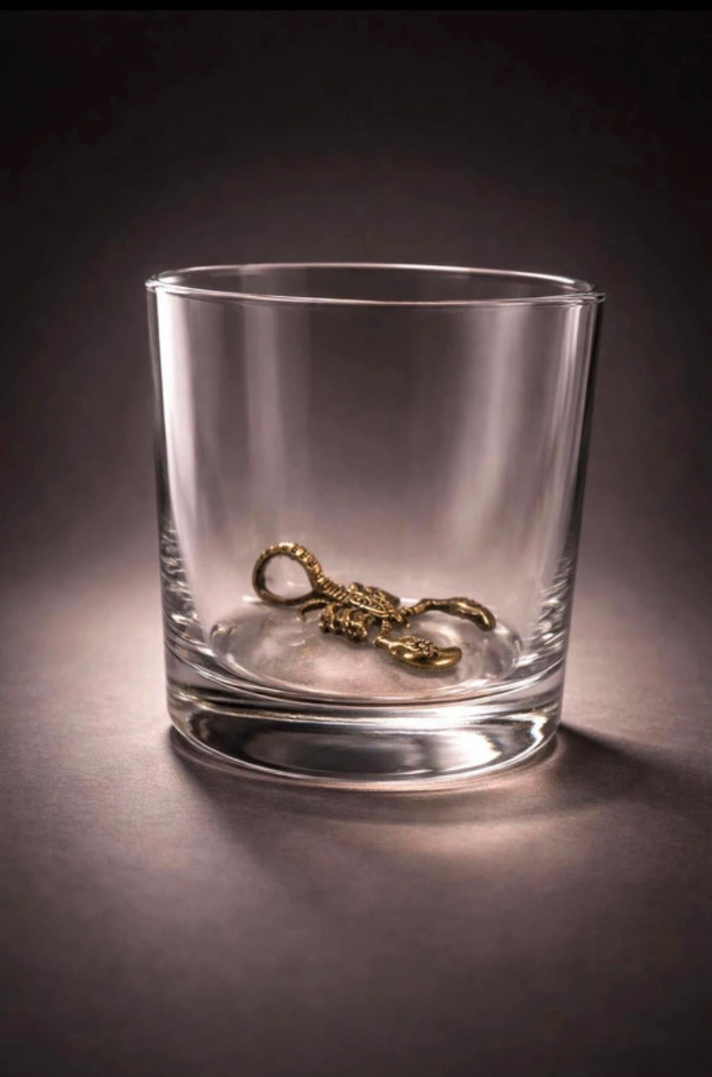 Whiskey Glass Scorpion