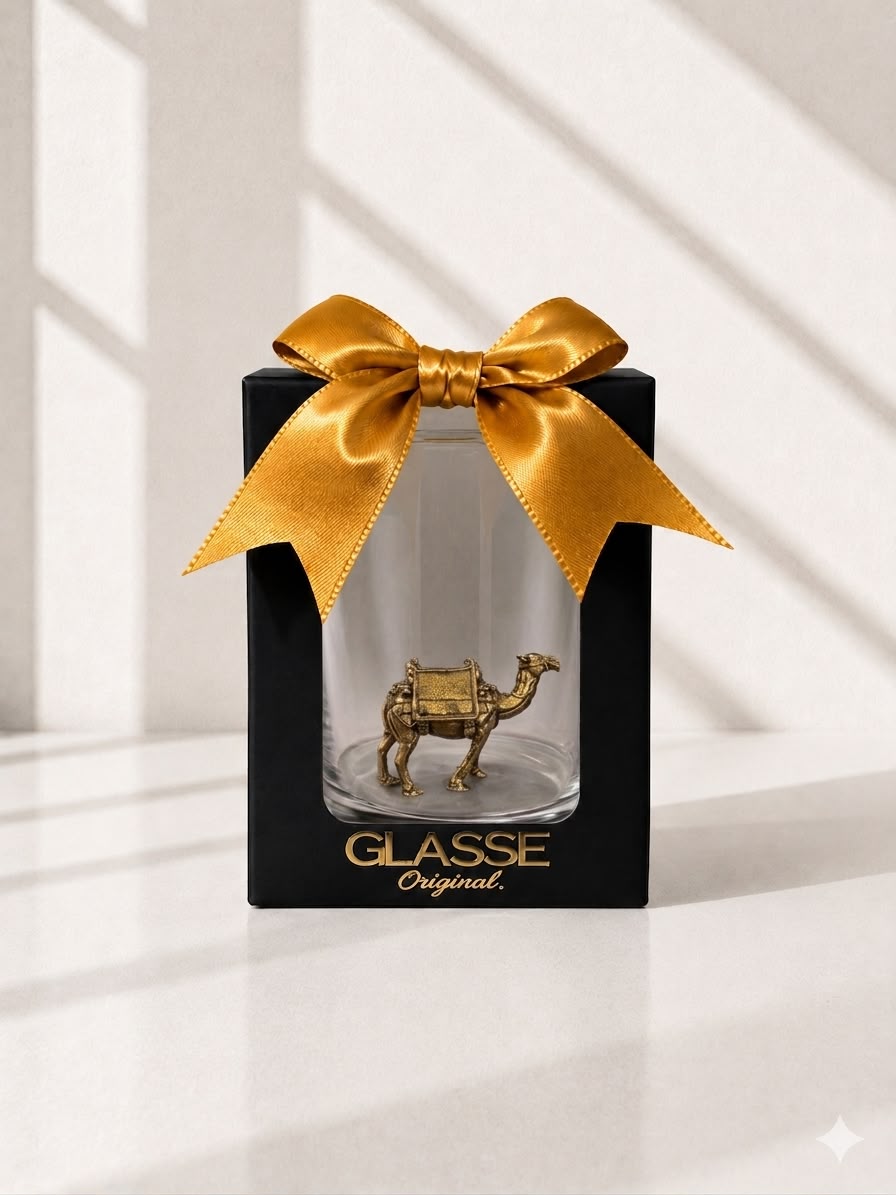 whiskey Glass Camel