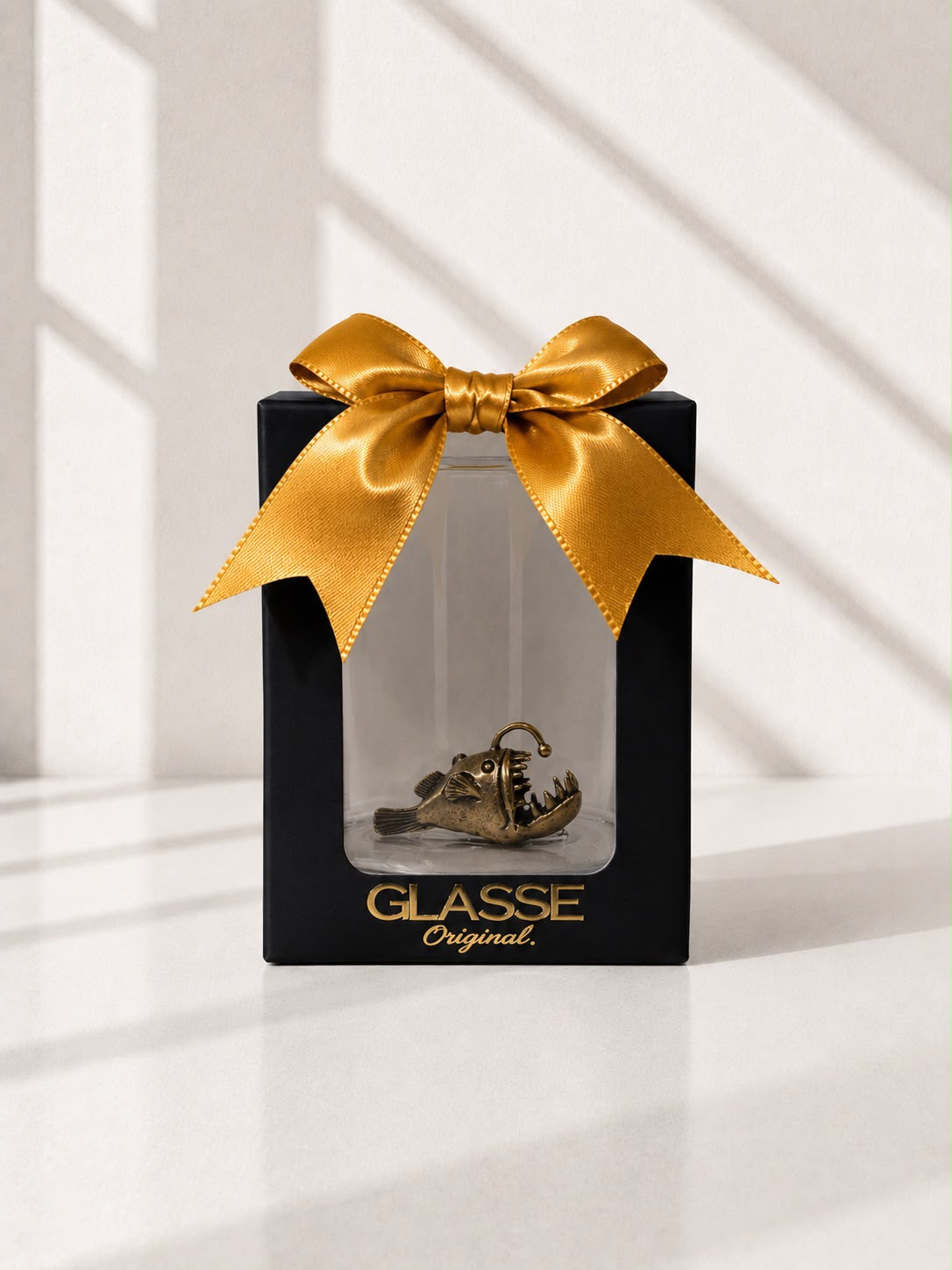 Whiskey Glass Hook Fish