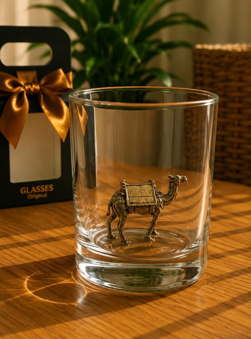 whiskey Glass Camel