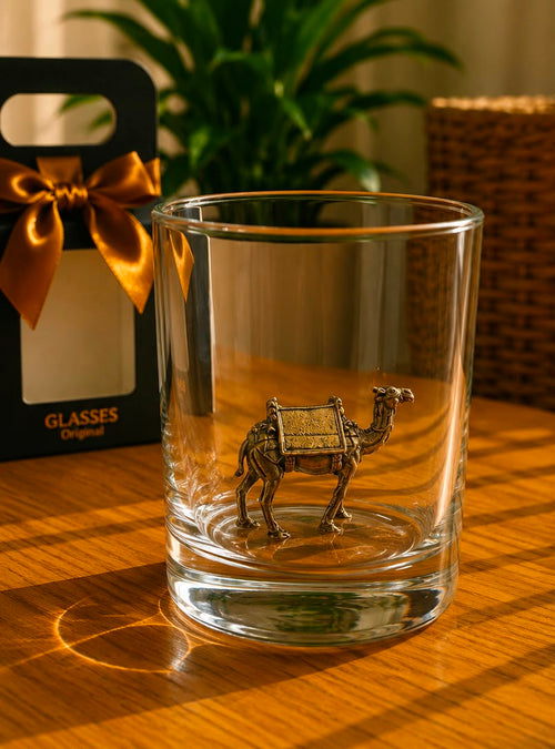 whiskey Glass Camel